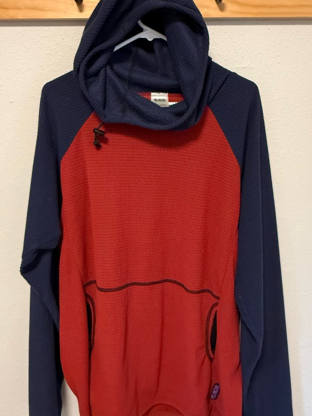 Men’s Melanzana microgrid Hoodie XL